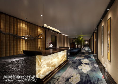 酒店空间2000平米装修案例 效果图 普众禅韵精品酒店 泸州专业特色酒店设计公 设计本